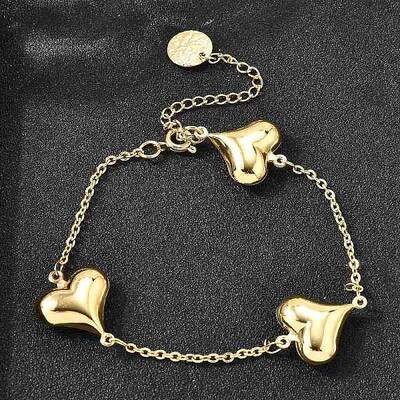 304 Stainless Steel Link Bracelets for Women