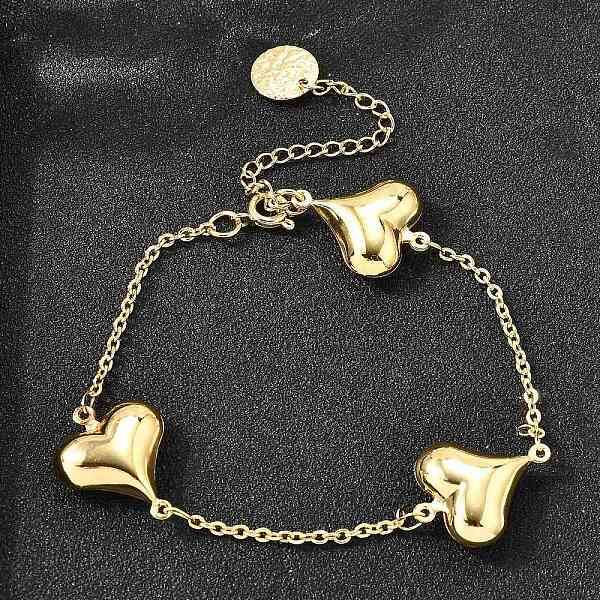304 Stainless Steel Link Bracelets for Women