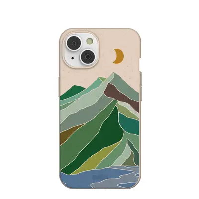 Seashell Mountain Sketch iPhone 14/16e Case