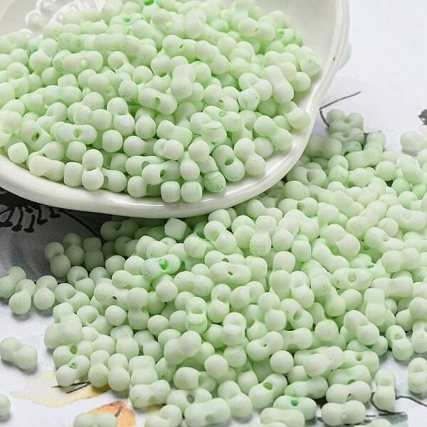 Macaron Color Opaque Frosted Glass Seed Beads