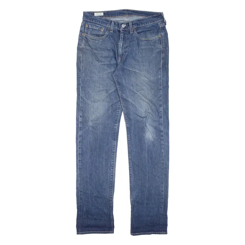 LEVI'S 514 Jeans Blue Denim Slim Straight Mens W31 L34