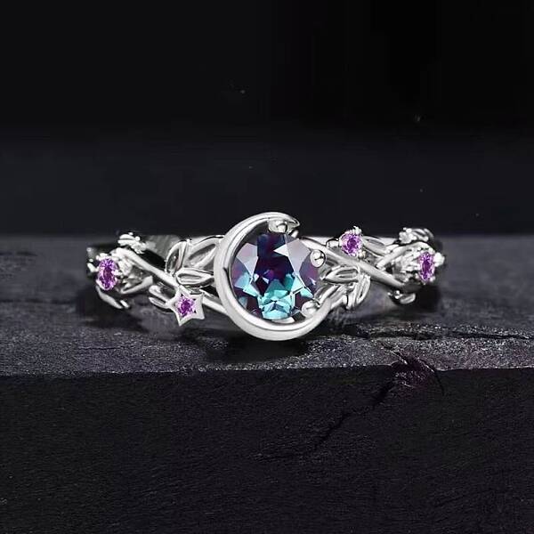 Alloy Micro Pave Cubic Zirconia Finger Rings