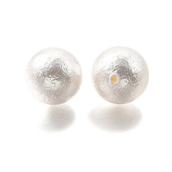 Electroplate Shell Pearl Beads