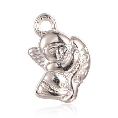 Angel/Cupid/Cherub CCB Plastic Pendants