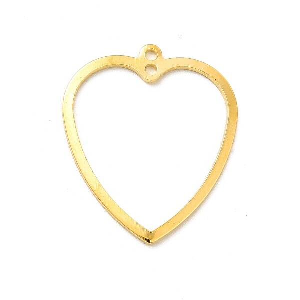 Rack Plating Brass Connector Charms