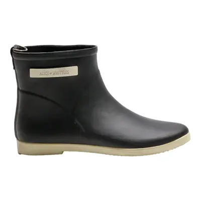 ALICE + WHITTLES Wellie Boots Black Synthetic Womens UK 7