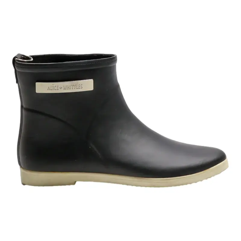ALICE + WHITTLES Wellie Boots Black Synthetic Womens UK 7