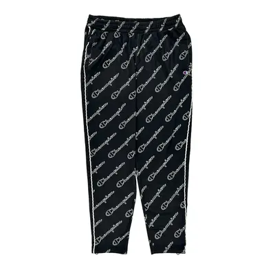 Champion Spellout Joggers - Large Black Polyester