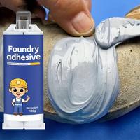 High Temperature Resistant Welding Glue, 100g Water Pipe Leak Repair & Casting Agent, Wide Range of Applications, Adhesive fo...