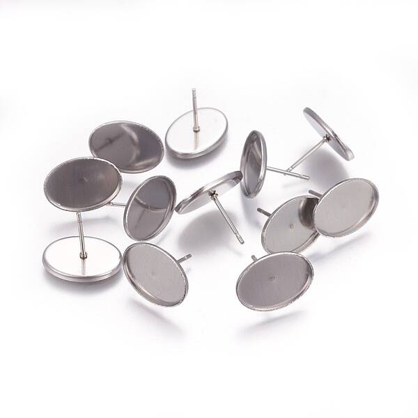 Tarnish Resistant 304 Stainless Steel Ear Stud Findings