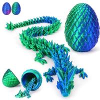 Dragon & Egg Design Statue, 1/2/4 Sets 2 Counts/sets [Creative Laser Engraving Dinosaur with Egg]  Desktop Decor for Home Off...