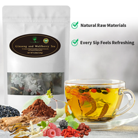 LeafPure Kidney Tea - Ginseng Nine Treasure Tea Red Date Wolfberry Mulberry Men's Health Tea Herbal Formula for Immunity Natu...