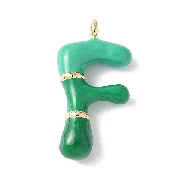 Brass Enamel Pendants