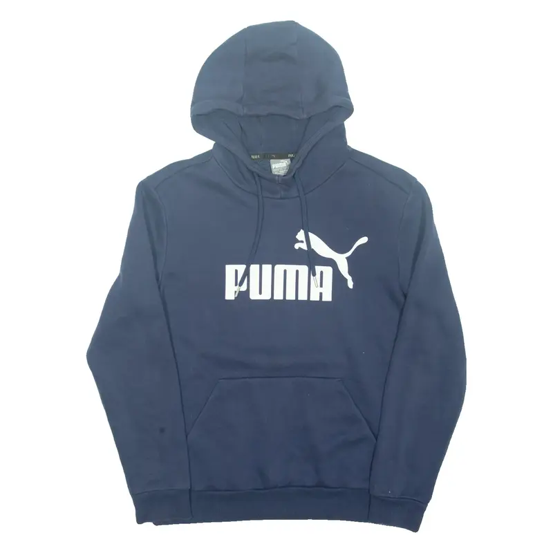 PUMA Mens Blue Hoodie S