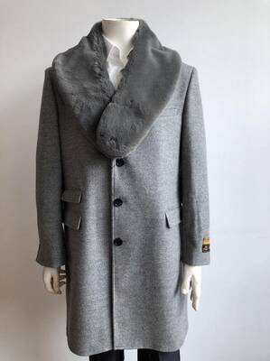 Car-Coat-Lt.Gray - Wholesale Coat - Wholesale Winter Coats