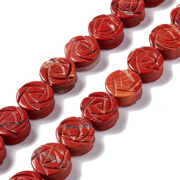 Natural Red Jasper Beads Strands