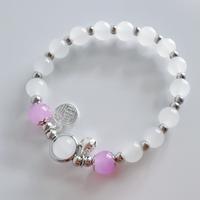 [1 gift] suitable for gift friends, holiday gifts for Women，‘’Purple bead bell bracelet‘’