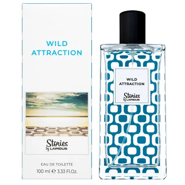 Lapidus Wild Attraction Cologne for Men - Eau de Toilette Spray 3.33 oz