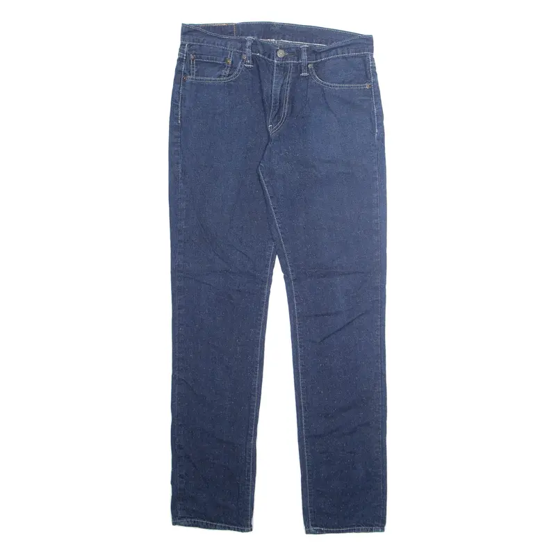 LEVI'S Womens Trousers Blue Regular Tapered W32 L34