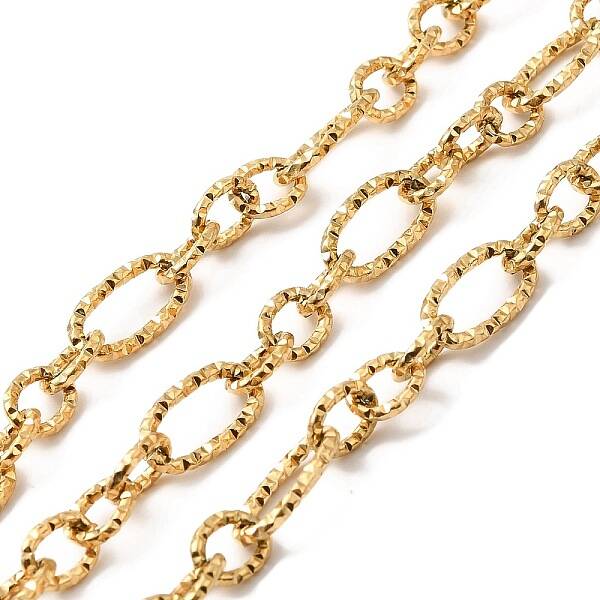 Ion Plating(IP) 304 Stainless Steel Figaro Chain