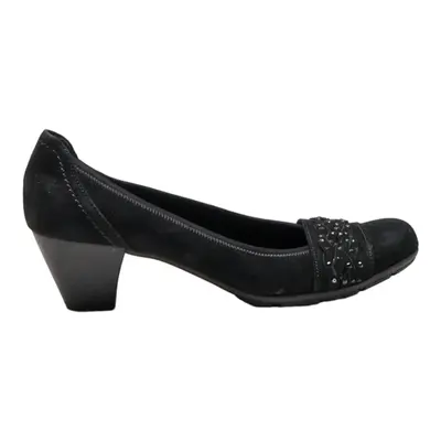 GABOR Pump Heels Black Synthetic Womens UK 6