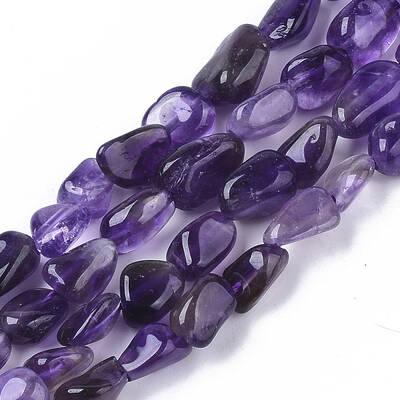 Natural Amethyst Beads Strands