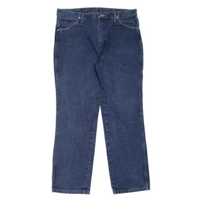 WRANGLER Mens Jeans Blue Regular Straight W36 L30