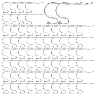 160Pcs 316 Surgical Stainless Steel Earring Hooks