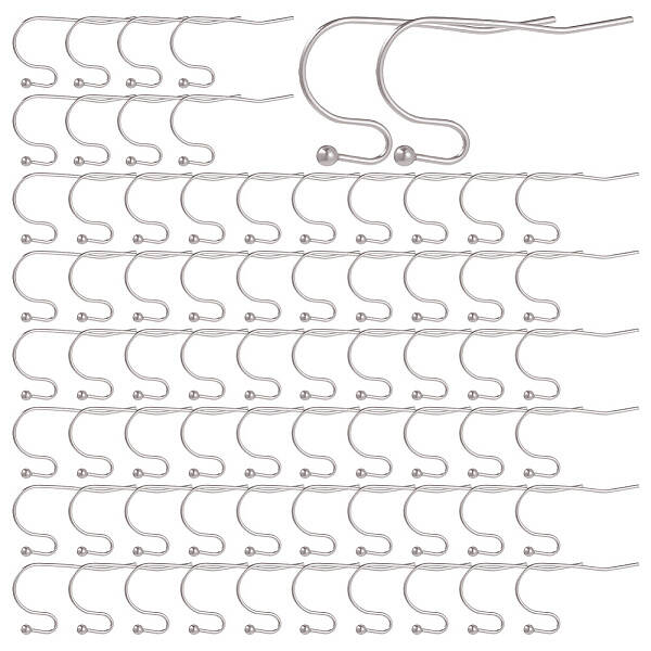 160Pcs 316 Surgical Stainless Steel Earring Hooks