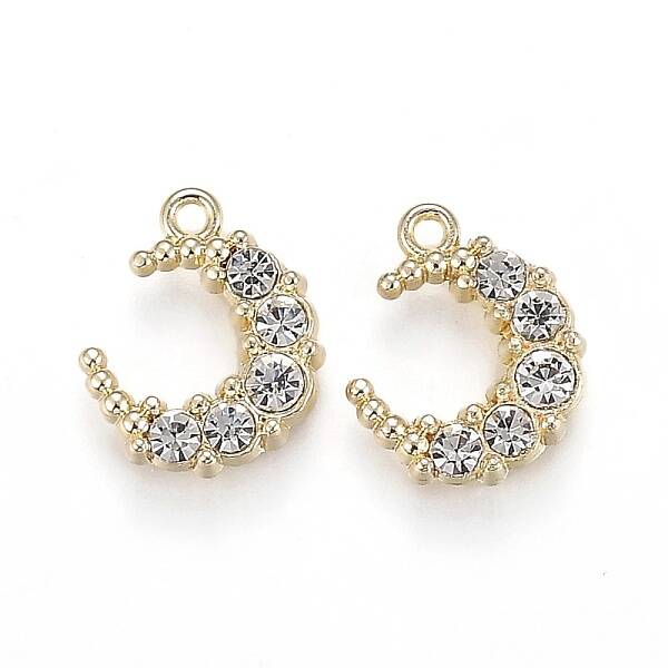Alloy Jewelry Crystal Rhinestone Pendants