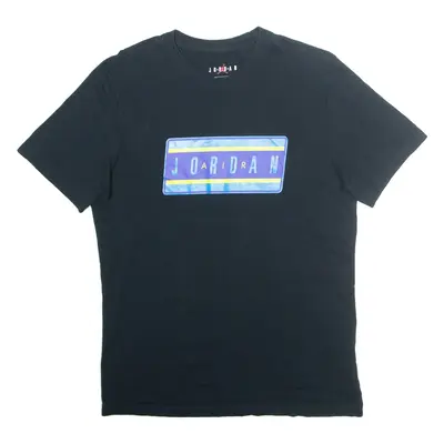 AIR JORDAN Mens T-Shirt Black M
