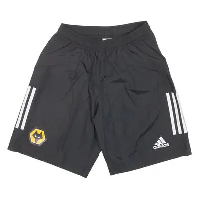 ADIDAS Wolverhampton Warriors FC Mens Sports Shorts Black S W23