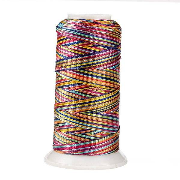 Segment Dyed Round Polyester Sewing Thread