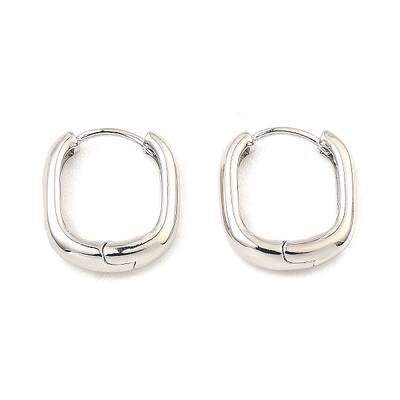 Brass Hoop Earrings