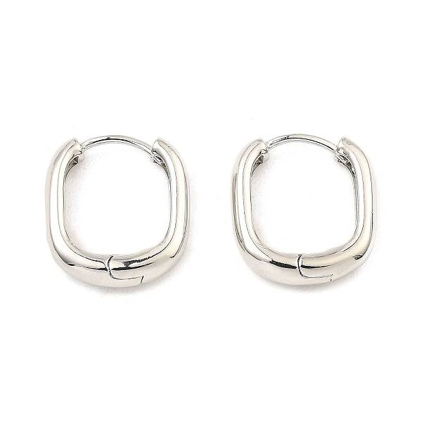 Brass Hoop Earrings