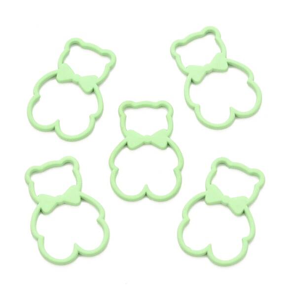Spray Painted Alloy Pendents