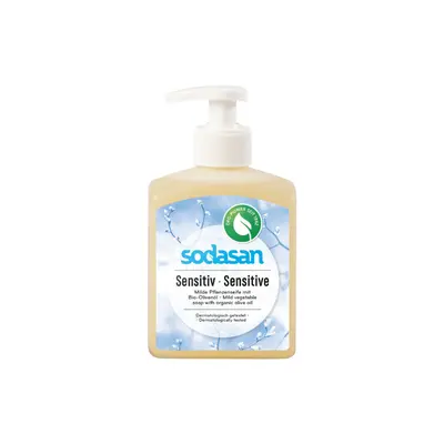 Sodasan Sensitive Liquid Soap, 300 ml