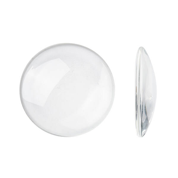 Transparent Glass Cabochons