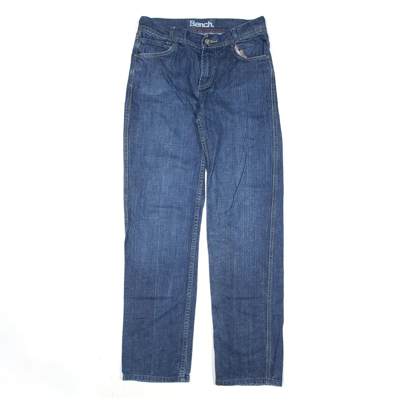 BENCH Jeans Blue Denim Slim Straight Girls W27 L31