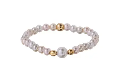 Alisia Elegante Anello Con Perle Sintetiche Al5169.01.000.D - Circuito: 53 Mm