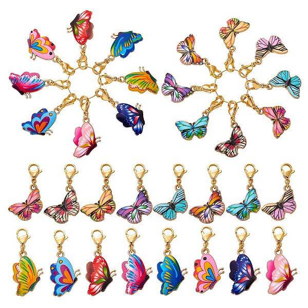 Alloy Enamel Pendant Decoration