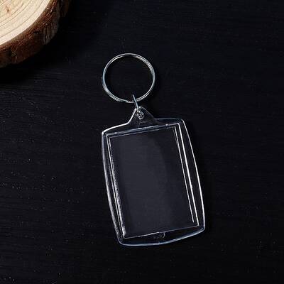 Acrylic Photo Frame Keychain