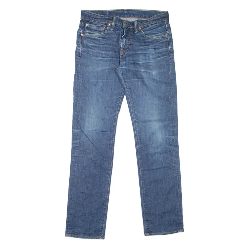 LEVI'S 511 BIG E Jeans Mens Blue Slim Straight W32 L34