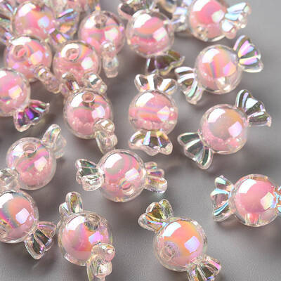 Transparent Acrylic Beads