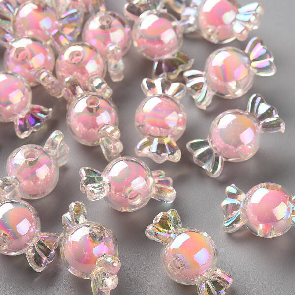 Transparent Acrylic Beads