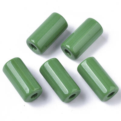 Opaque Glass Bugle Beads