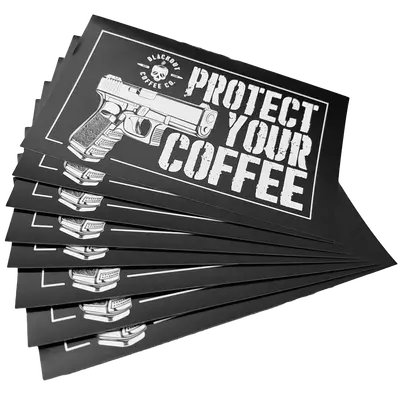 Protect Your Coffee Vinyl Decal