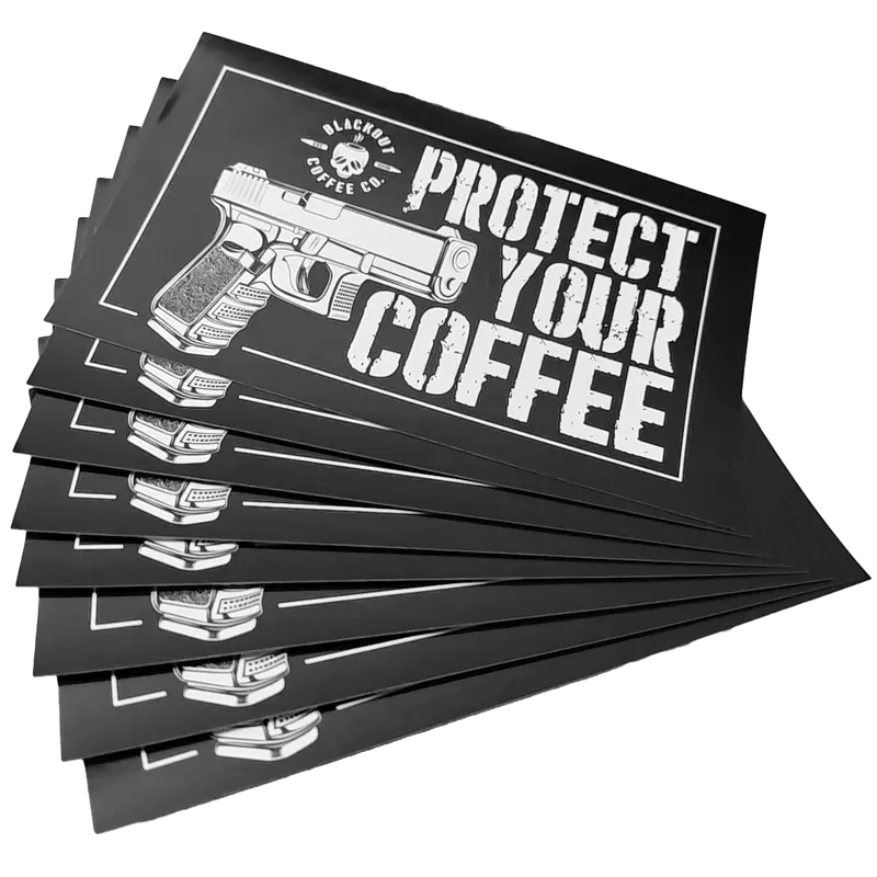 Protect Your Coffee Vinyl Decal