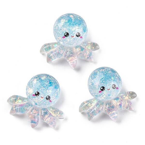 Transparent Epoxy Resin Decoden Cabochons