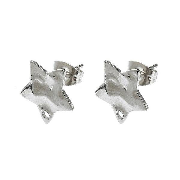 Non-Tarnish 304 Stainless Steel Stud Earring Findings
